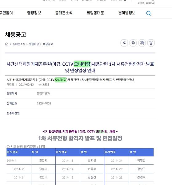 모니터링 ->점검,검토,관찰