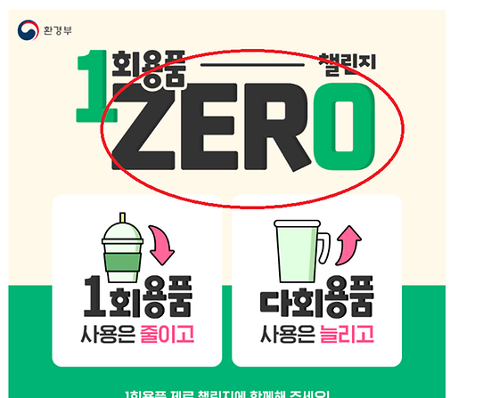 ZERO 를 '줄이기'로 바꿔주세요.