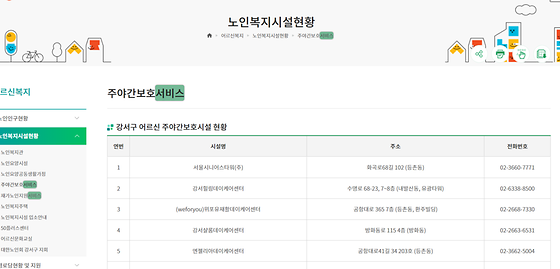 서비스 ->도움, 편의