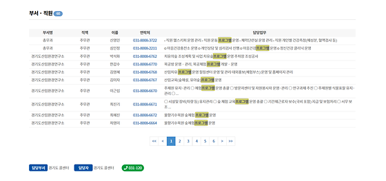 프로그램 ->계획, 활동, 수업, 수강, 지원 